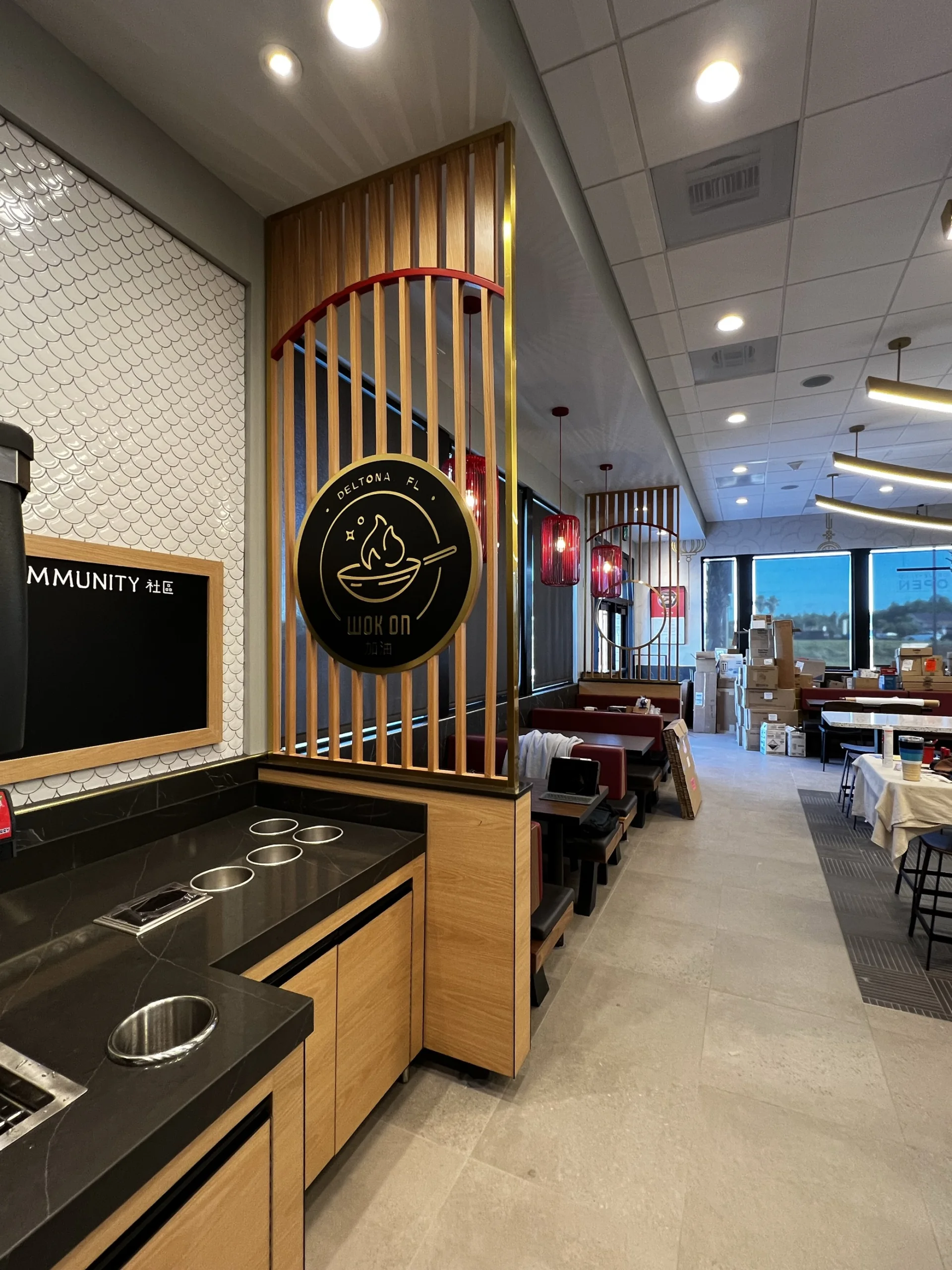 Panda Express Deltona interior