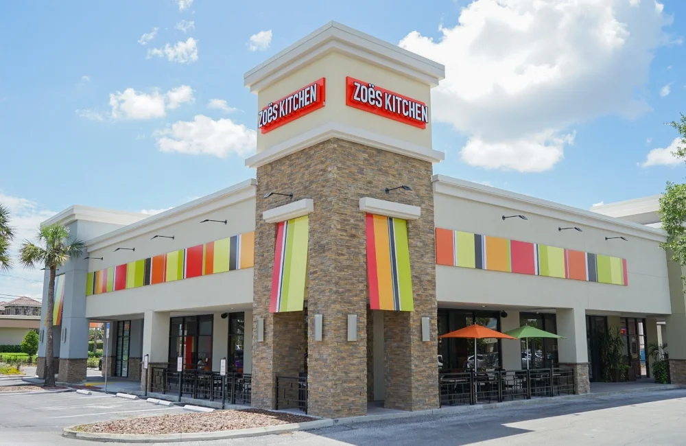 Zoe's Kitchen building exterior