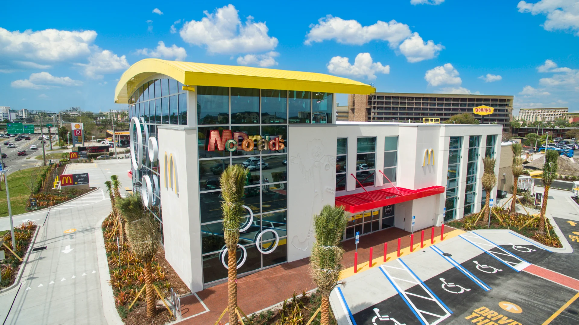 McDonald's restaurant exterior